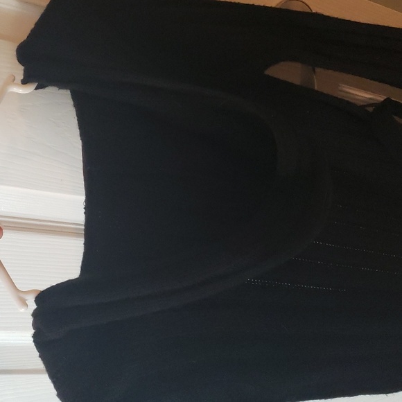 Chocolate Kisses, Medium, Black Button Cardigan - Picture 3 of 3